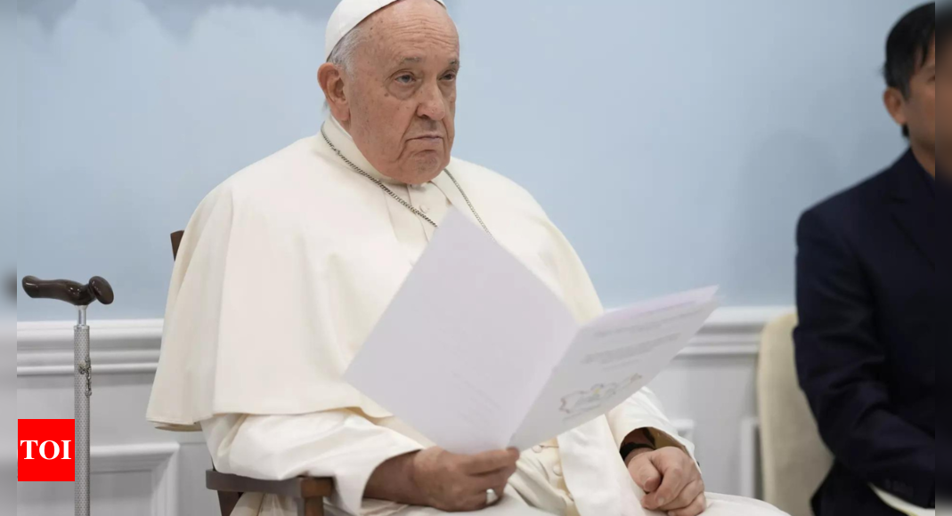 'Disappointing': Israel hits out at Pope Francis over Gaza remark