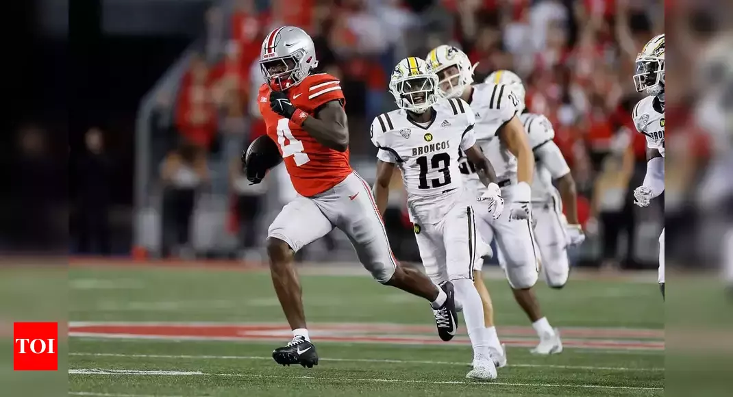 NFL Draft analyst Matt McShay declared that Ohio State's freshman receiver Jeremiah Smith is a better prospect than Travis Hunter