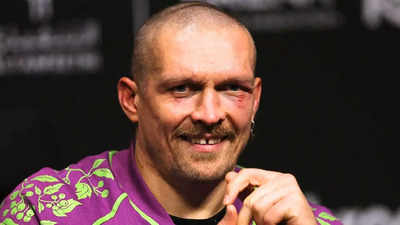 'Want to switch off phone, be with 10-month-old daughter': Oleksandr Usyk after beating Tyson Fury