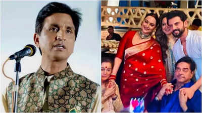 After Mukesh Khanna, Kumar Vishwas takes a dig at Shatrughan Sinha and Sonakshi Sinha: ‘Aapke ghar ka naam to Ramayan ho aur aapke ghar ki Shree Lakshmi ko koi aur uthakar le jaye’ | Hindi Movie News