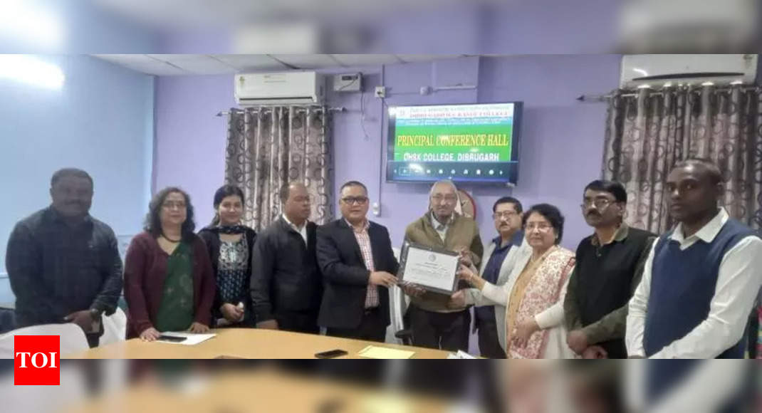 DHSK College gets Tobacco-Free Educational Institution tag | Guwahati News 