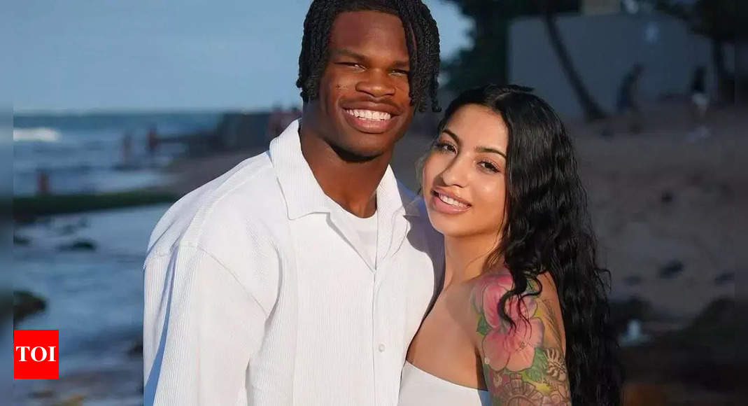 Travis Hunter slams online haters targeting fiancée Leanna Lenee: “Why would I break up with my girl just because of the internet?”