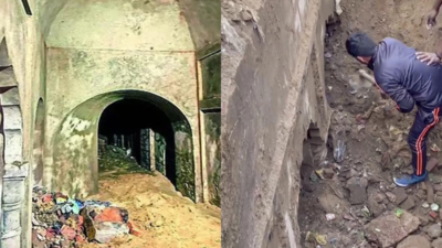'Mentioned as pond in revenue records': Stepwell, tunnel ‘used by 1857 revolutionaries’ found in Sambhal