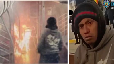 Sleeping woman set on fire on NYC subway, 'He just watched her burn'; Guatemalan migrant arrested