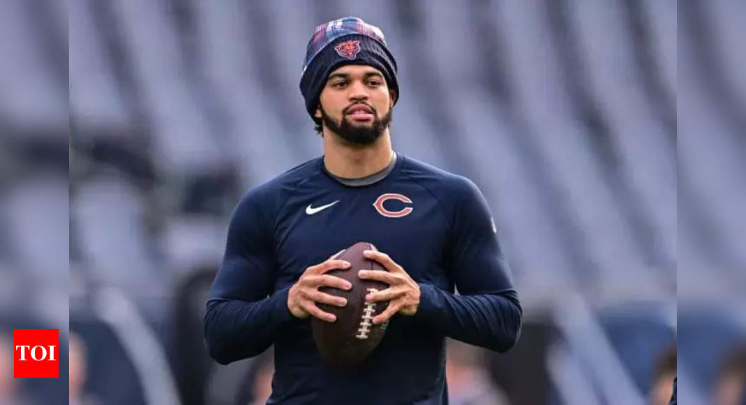 Despite the Chicago Bears trailing, Caleb Williams celebrated his second touchdown mimicking Cristiano Ronaldo’s iconic ‘Siuuuu’ move