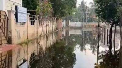 Waterlogging in Tamil Nadu's Thoothukudi amid heavy downpour