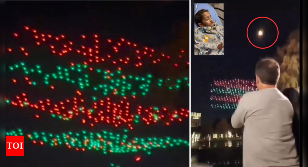 Drones fall from sky at Florida Christmas event: Watch video