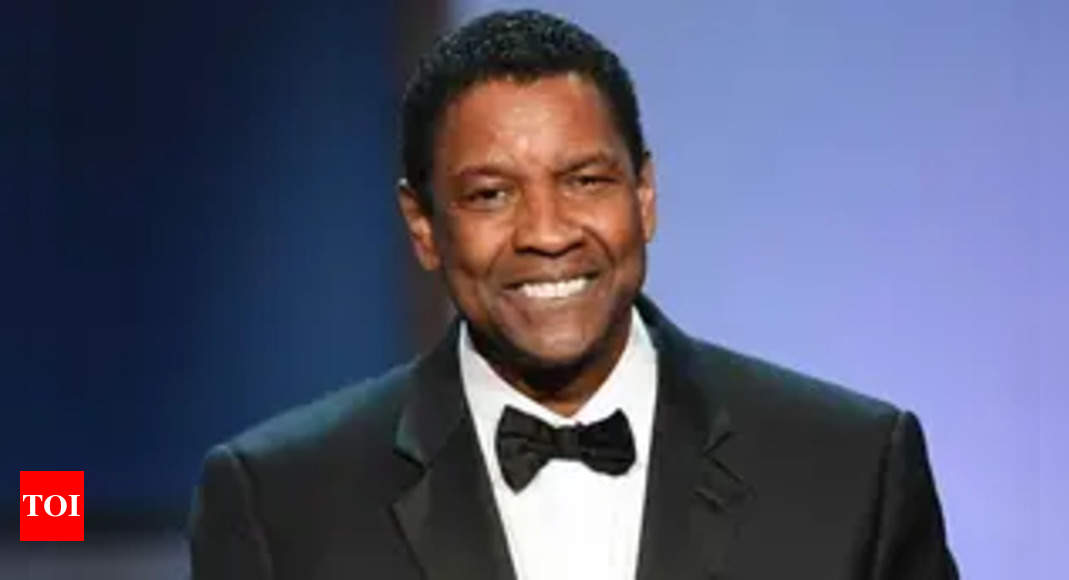 Denzel Washington gets baptized and receives a minister's license