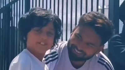 Rishabh Pant's sweet conversation with a young fan goes viral. Watch