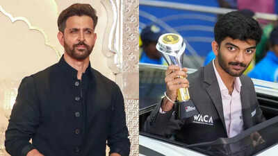 World chess champion D Gukesh reveals Hrithik Roshan's film as his favourite