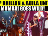 AP Dhillon, Divine Set the Stage on Fire at Karan Aujla’s Mumbai Show | WATCH