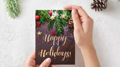 Merry Christmas 2025: How to make Christmas greeting card at home with waste material