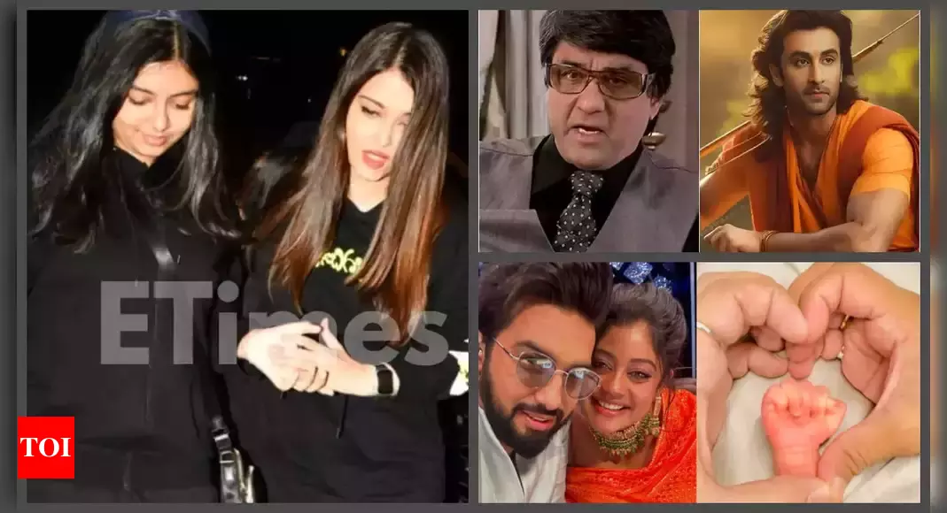 Aishwarya Rai and Aaradhya jet out of the city, Mukesh Khanna on Ranbir Kapoor playing Lord Ram: Top 5 news | – Times of India