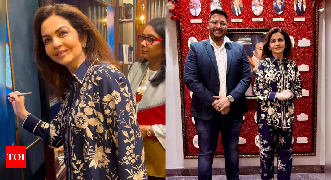 Nita Ambani went jewellery shopping at this popular jewellery store! – Times of India