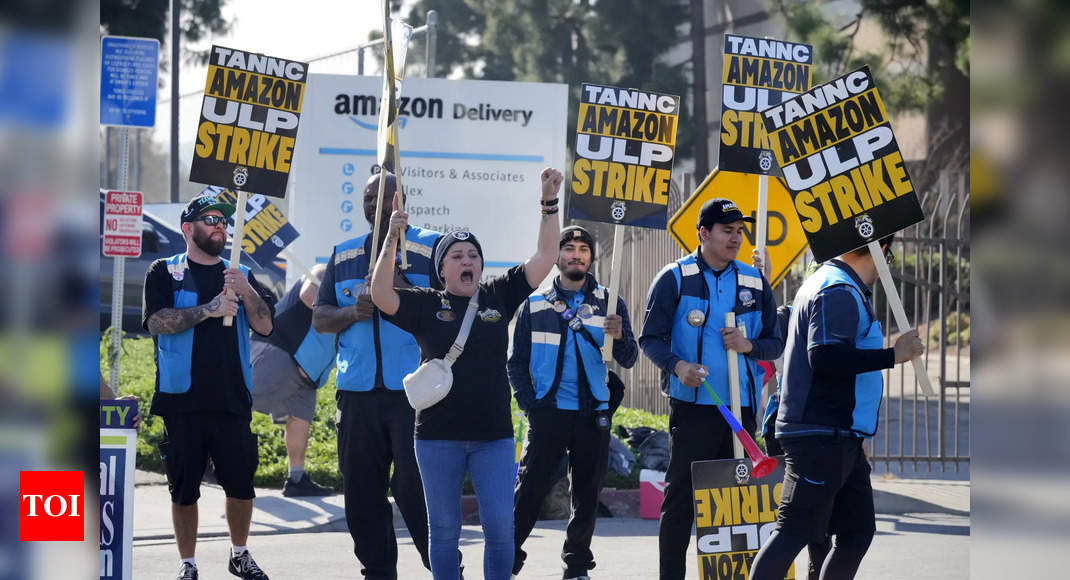 Amazon and Starbucks workers are on strike. Why and how Donald Trump may have something to do with this