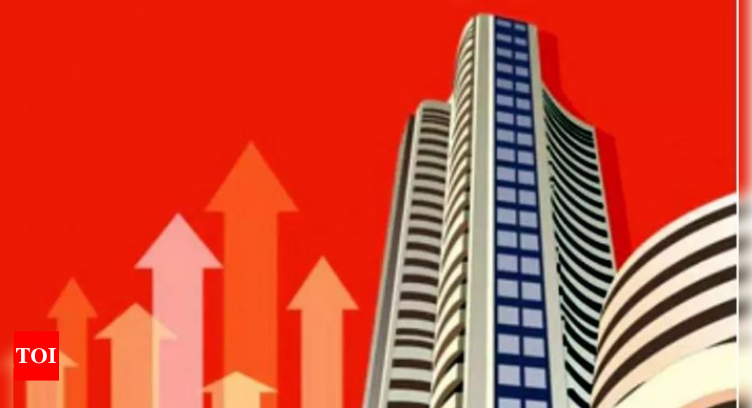 Sensex breaks 5-session losing run, rises 499 points - Times of India