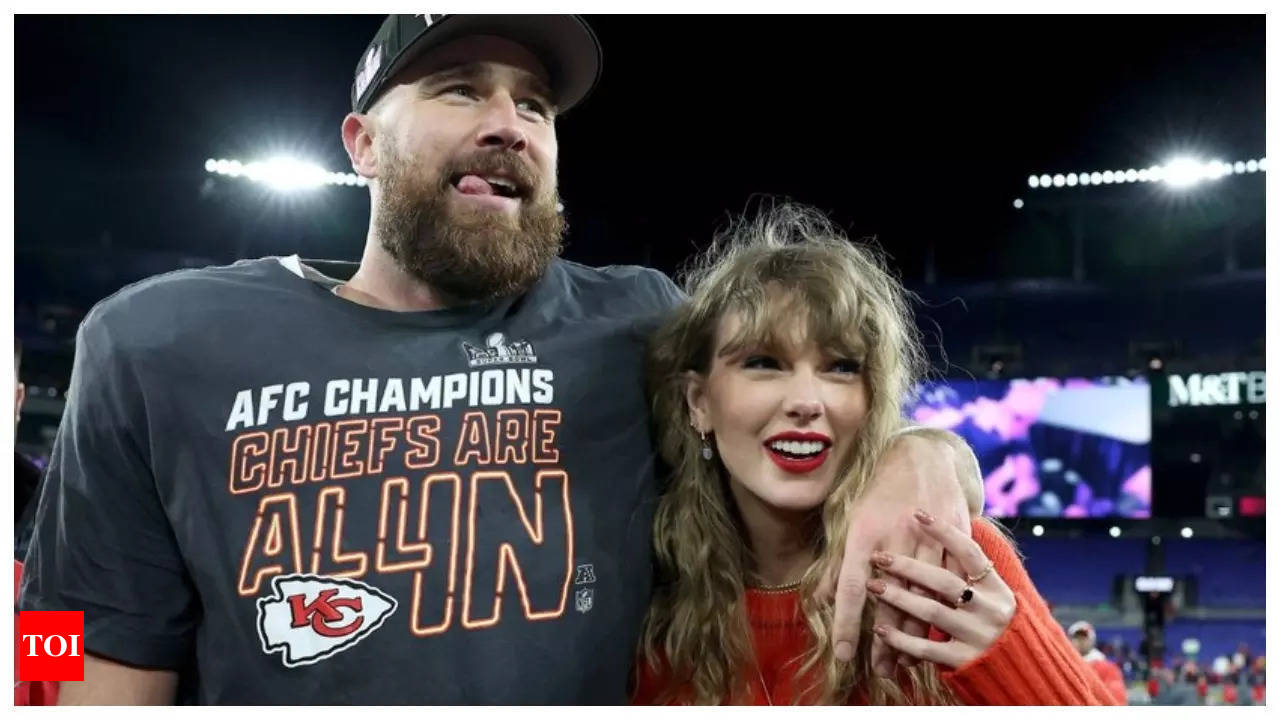 Taylor Swift and Travis Kelce address engagement buzz: “We're just enjoying the ride” | English Movie News - Times of India