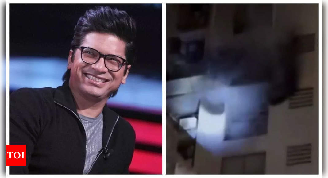 Fire erupts at singer Shaan's building in Bandra; elderly woman critically injured, watch video