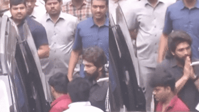 ‘Pushpa 2’ star Allu Arjun appears at police station for questioning in Sandhya Theatre stampede case