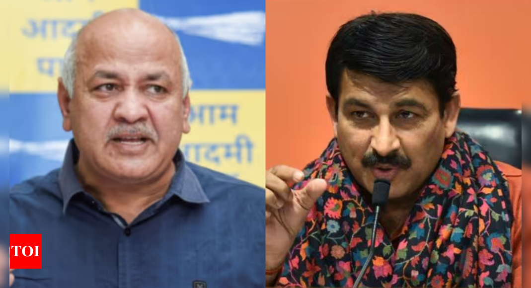 'Drunk Constitution writers': Sisodia slams Manoj Tiwari over Kejriwal video