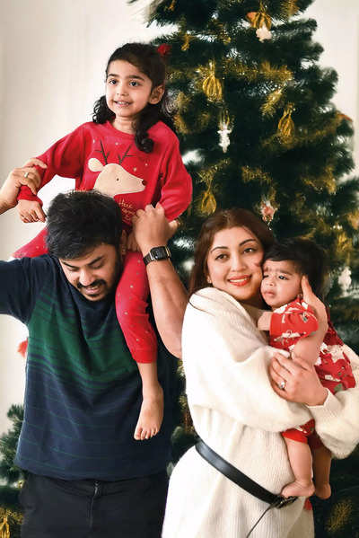 My kids are loving the Christmas vibes, says Pranitha Subhash