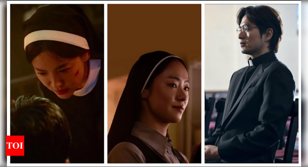 New stills released for upcoming movie 'Dark Nuns' featuring Song Hye Kyo, Jeon Yeo Been, and Lee Jin Uk