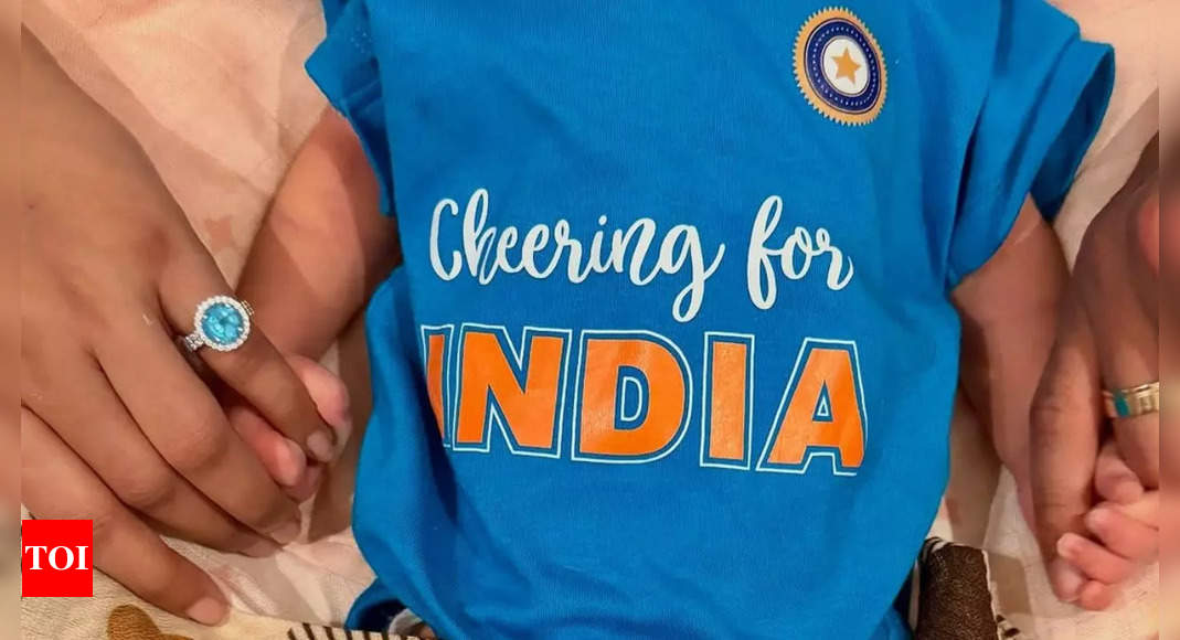 ‘Welcome Haksh Patel, India’s smallest, yet biggest fan’: Axar Patel and Meha Patel blessed with a baby boy | Off the field News – Times of India