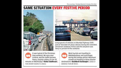 Travel rush chokes B’luru highway, snarls likely till weekend