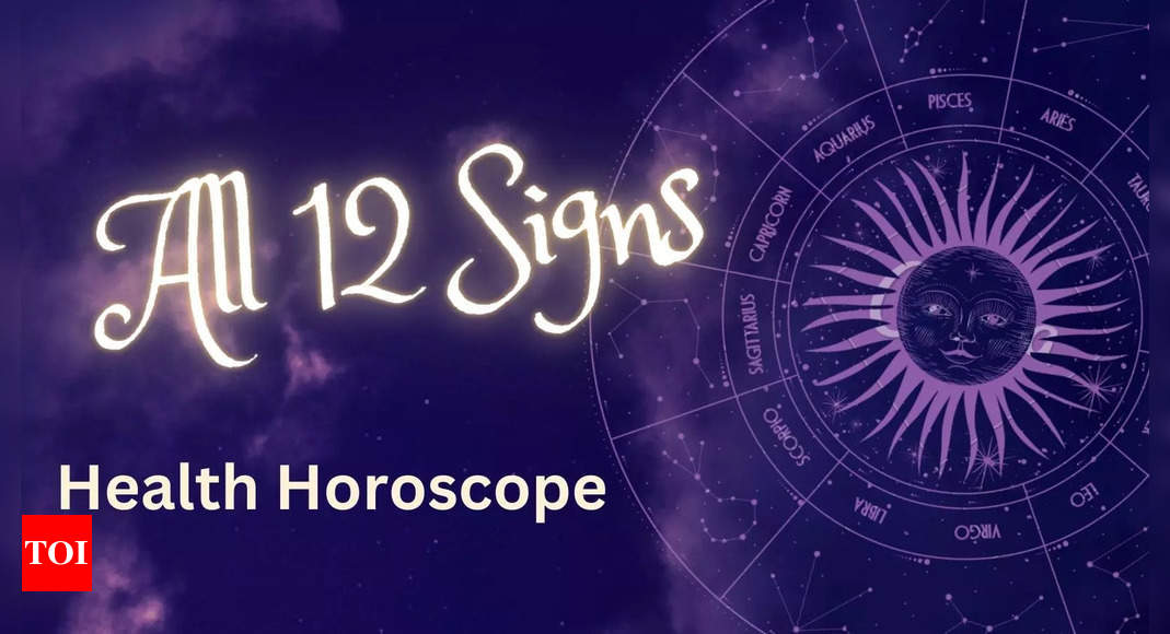 Health Horoscope 2025: Vitality and Wellness Tips for Every Zodiac Sign – Times of India