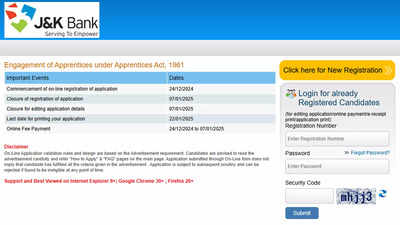 JK Bank Apprentice Recruitment 2025: Application Begins, Check Direct Link Here