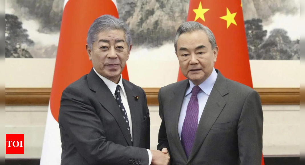 Japan's top diplomat in China to address 'challenges'