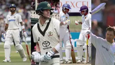 The decline of cricketing legends: How batting averages fell in their final years