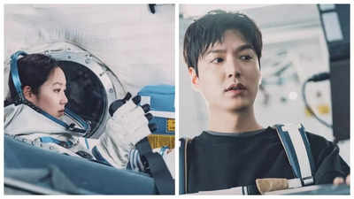 Lee Min Ho and Gong Hyo Jin Shine in new stills from upcoming space romance drama 'When the Stars Gossip