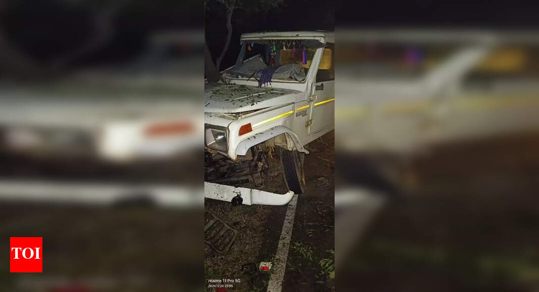 Driver killed as pickup van hits tree in Keonjhar | Bhubaneswar News ...