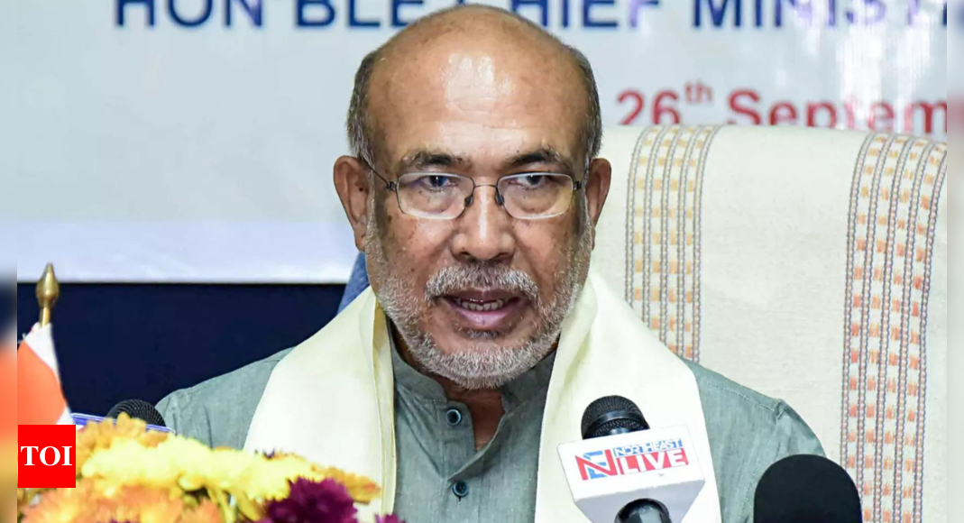 'Only BJP can save Manipur,' says CM Biren Singh as state awaits peace