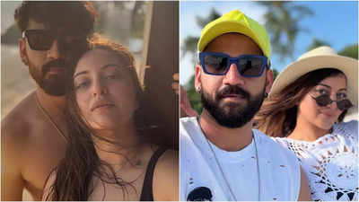 Sonakshi Sinha drops 'thirst trap' pictures with husband Zaheer Iqbal from their dreamy Australia beach vacation