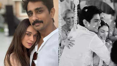 Aditi Rao Hydari and Siddharth celebrate their first Christmas together after marriage