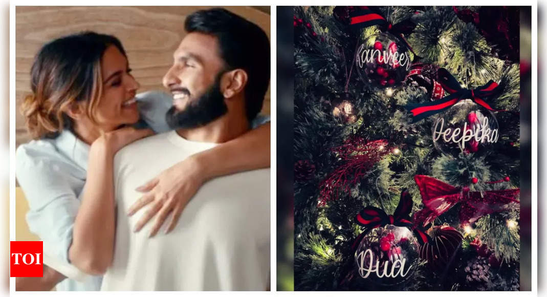 Deepika Padukone shares pic from daughter Dua's first Christmas with Ranveer Singh; fans notice cute Raha Kapoor connection