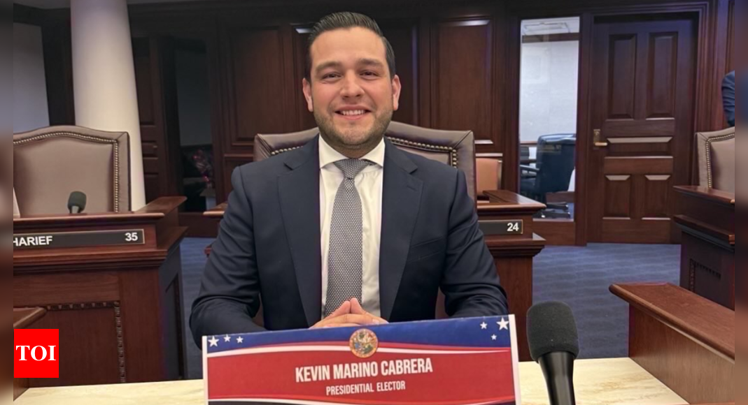 Who is Kevin Marino Cabrera? Trump nominates former Florida state director as US ambassador to Panama – Times of India