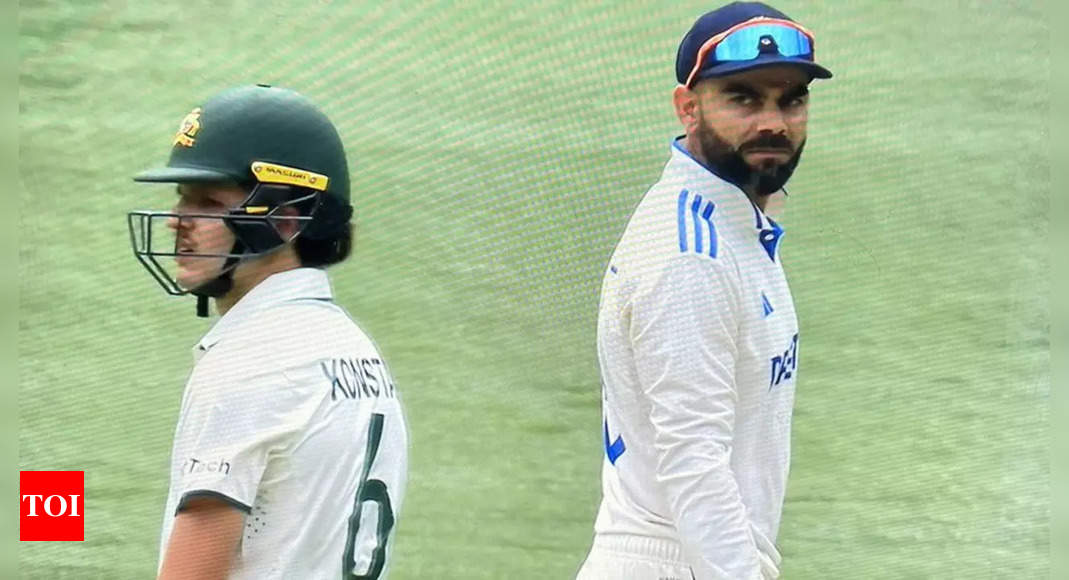 Virat Kohli shoulders Sam Konstas mid-pitch, offers loss of life stare to debutant – WATCH – Occasions of India