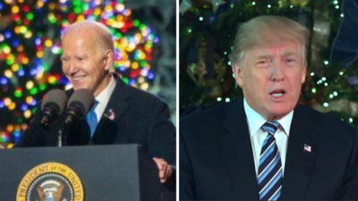 Biden and Trump share completely different Christmas messages ahead of Inauguration Day: 'We are here to love each other'