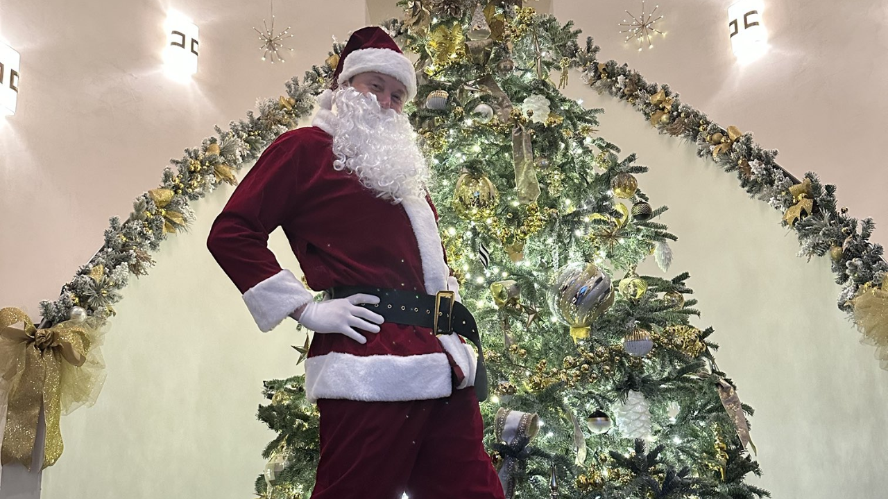 elon musk shares christmas photo dressed as ozempic santa Ozempic Santa": Elon Musk's Picture In Santa Claus Costume On Christmas