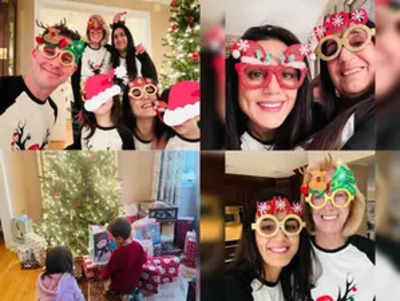 Preity Zinta shares joyful holiday moments with her kids