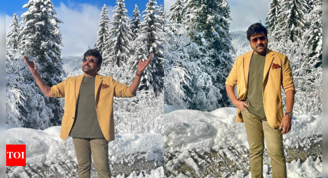 Chiranjeevi shares festive cheer with Christmas wishes and snowy celebrations