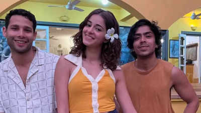 Ananya Panday and Siddhant Chaturvedi's goofy side shines in BTS PICS shared by Adarsh Gourav as 'Kho Gaye Hum Kahan' completes one year