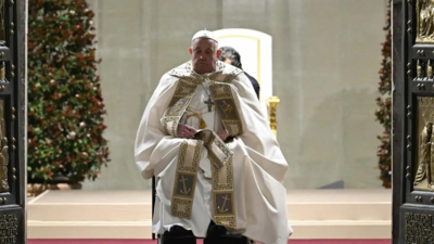 Pope Francis brings Holy Year and message of hope to Rome’s main prison | World News