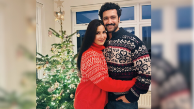 Katrina Kaif-Vicky Kaushal’s ‘ugly Christmas sweaters’ set pure couple goals