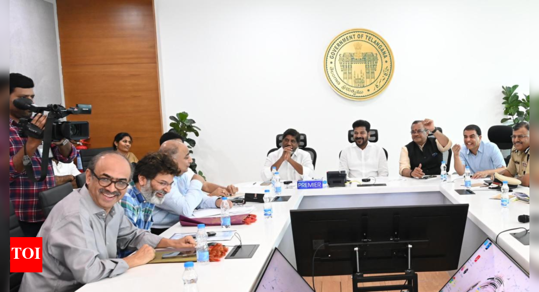 CM Revanth Reddy urges Tollywood to promote women's safety and social responsibility; outlined his vision for Hyderabad as a global film hub |