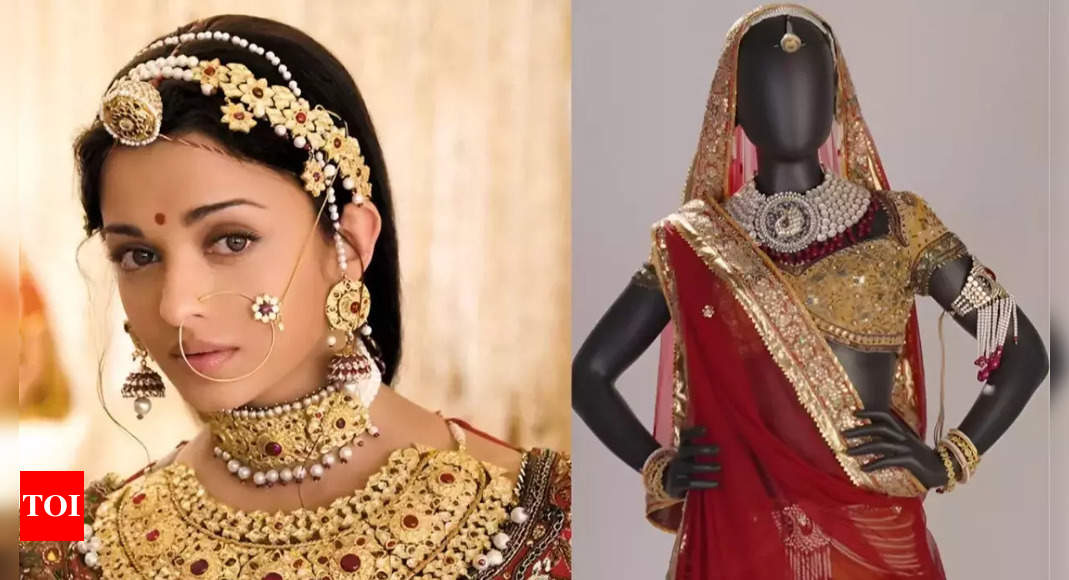 Aishwarya Rai Bachchan’s iconic ‘Jodhaa Akbar’ outfit designed by Neeta Lulla featured in Academy Museum Exhibition | – Times of India