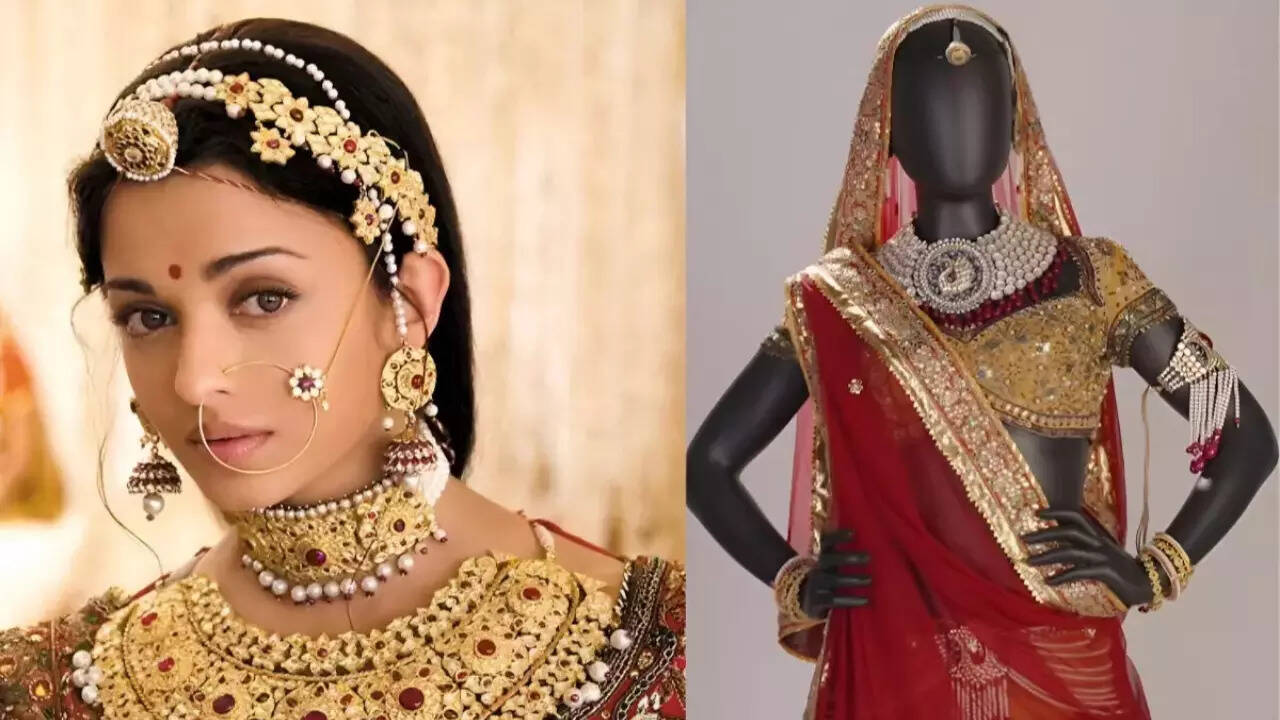 Aishwarya Rai Bachchans iconic Jodhaa Akbar outfit designed by Neeta  Lulla featured in Academy Museum Exhibition | - Times of India